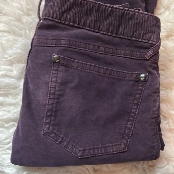🕊️Free People Skinny Corduroy Pants, Size 27 - Picture 14 of 16